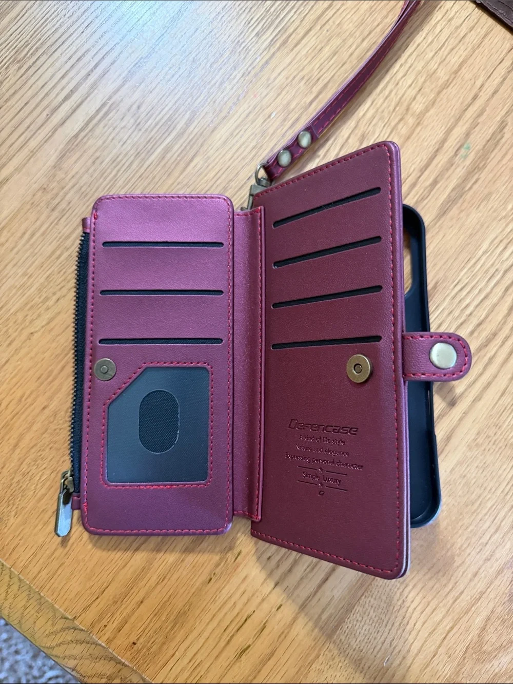 N/A purple wallet